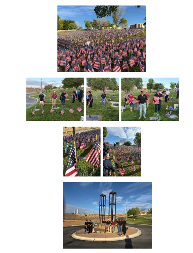 Knights of Columbus patriotic service and community gathering